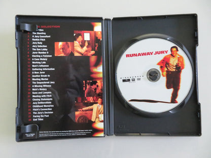 Runaway jury (DVD) John Cusack Gene Hackman 2003 Region 1 Movie posters
