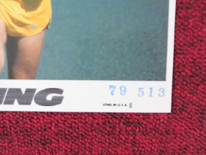 RUNNING - B LOBBY CARD MICHAEL DOUGLAS SUSAN ANSPACH 1979 Rendezvous Cinema Movie posters