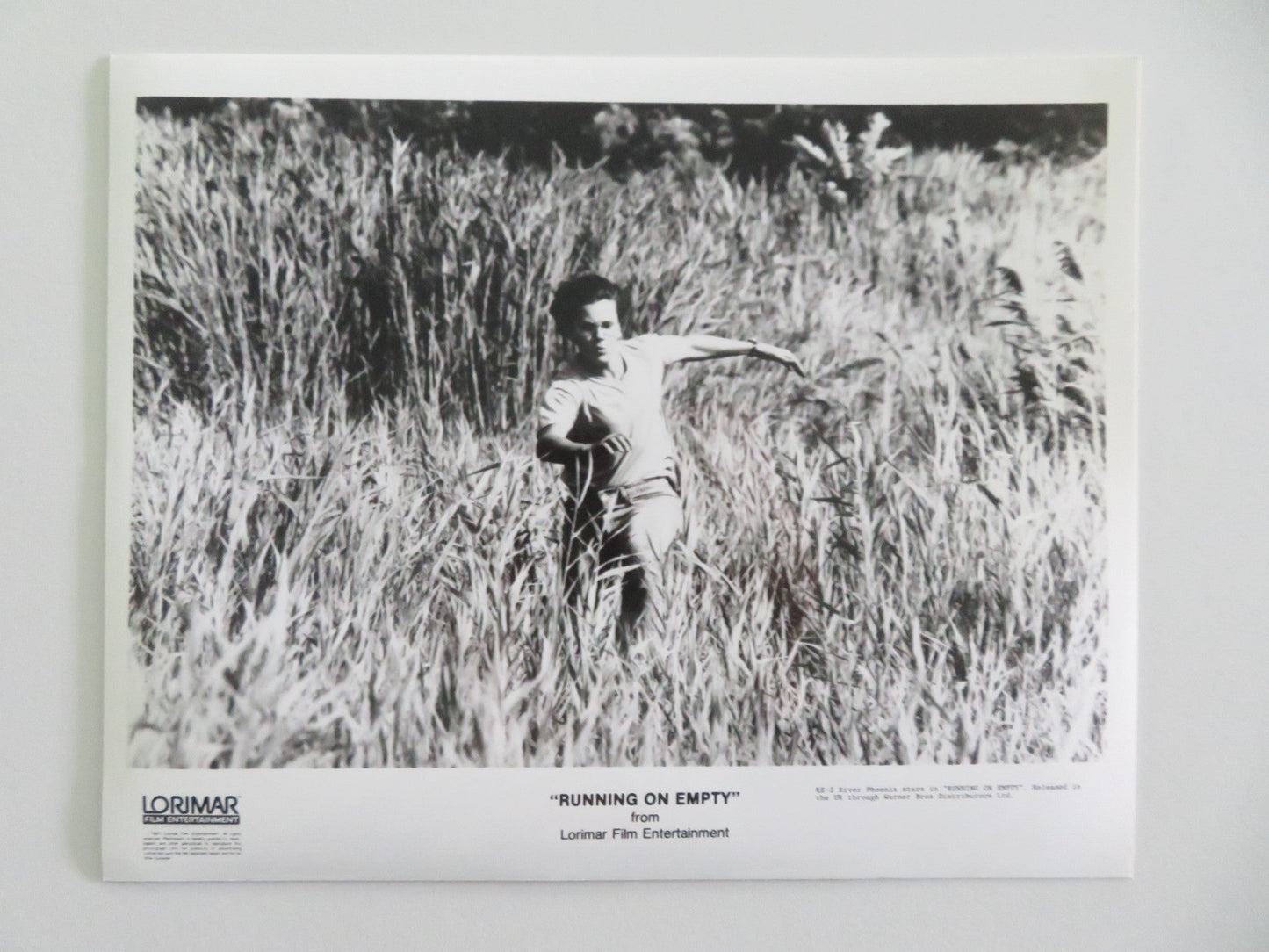 RUNNING ON EMPTY MOVIE STILL PHOTO LOT OF 8 RIVER PHOENIX MARTHA PLIMPTON 1988 Movie posters