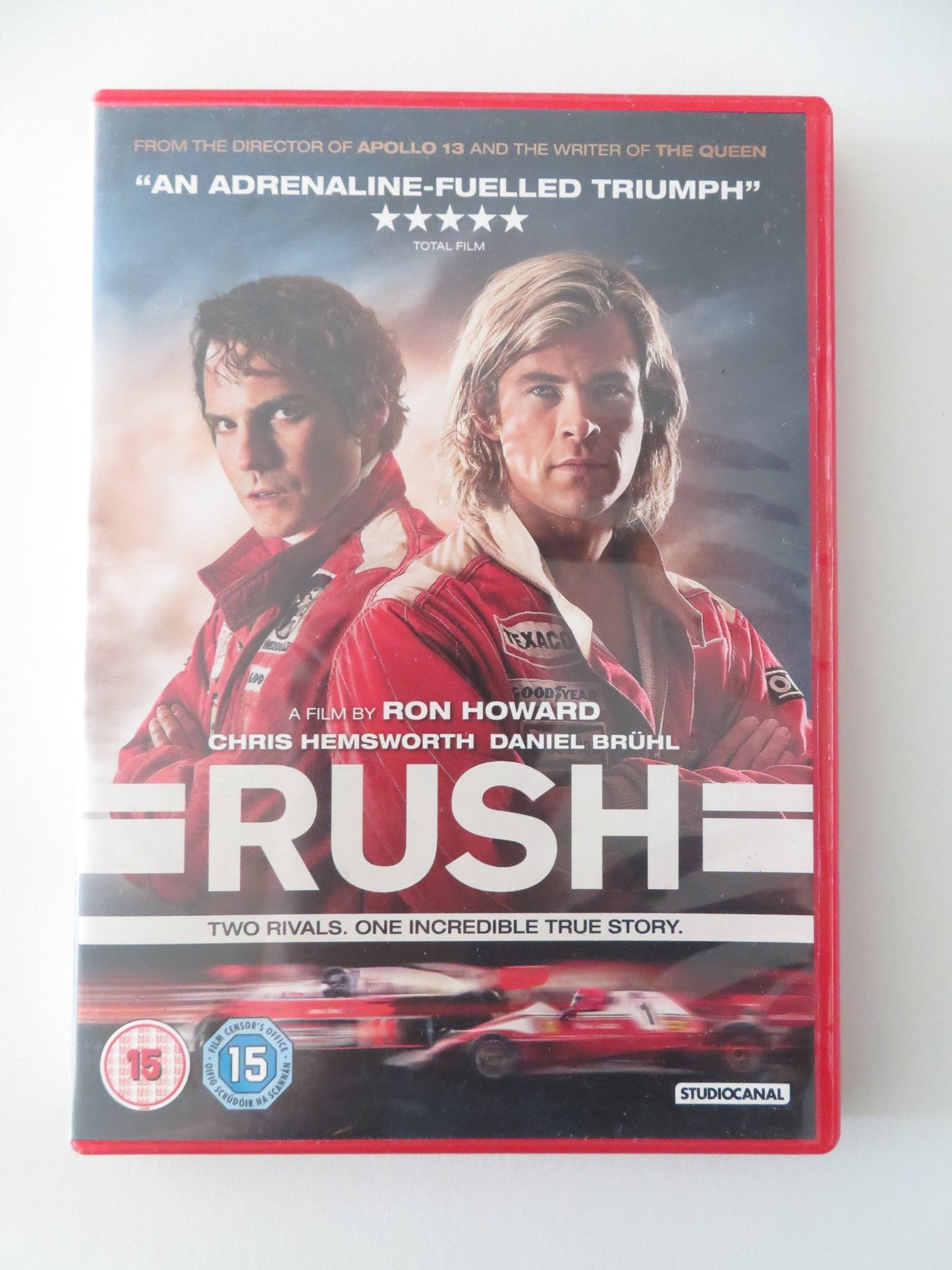 Rush (DVD) Chris Hemsworth Daniel Bruhl 2013 Region 2 Movie posters
