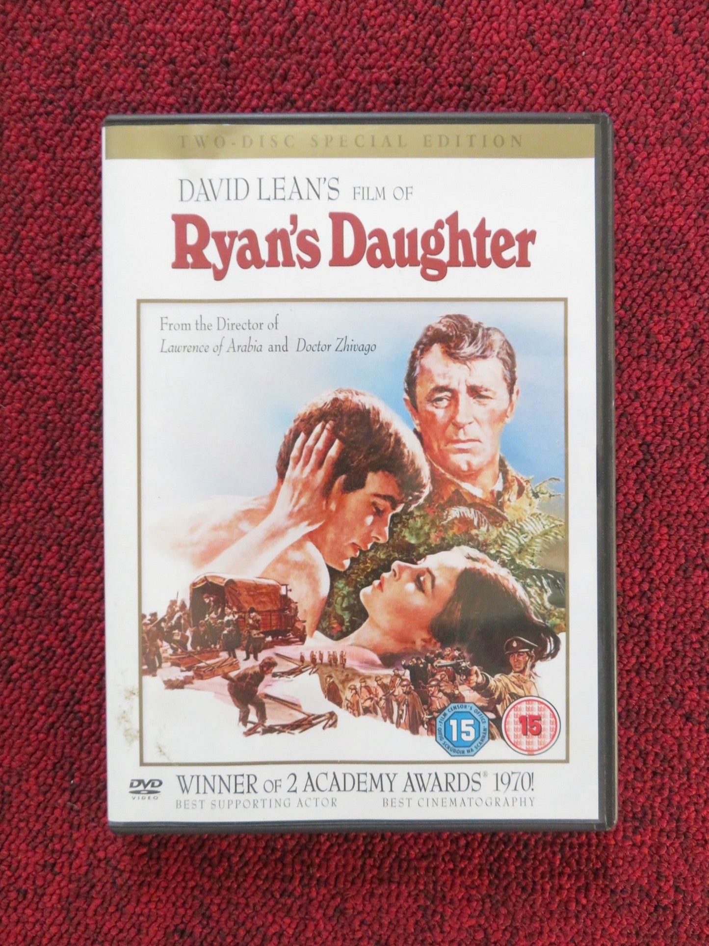 RYAN'S DAUGHTER (DVD) ROBERT MITCHUM TREVOR HOWARD 1970 REGION 2 Rendezvous Cinema Movie posters