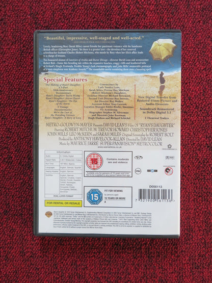 RYAN'S DAUGHTER (DVD) ROBERT MITCHUM TREVOR HOWARD 1970 REGION 2 Rendezvous Cinema Movie posters