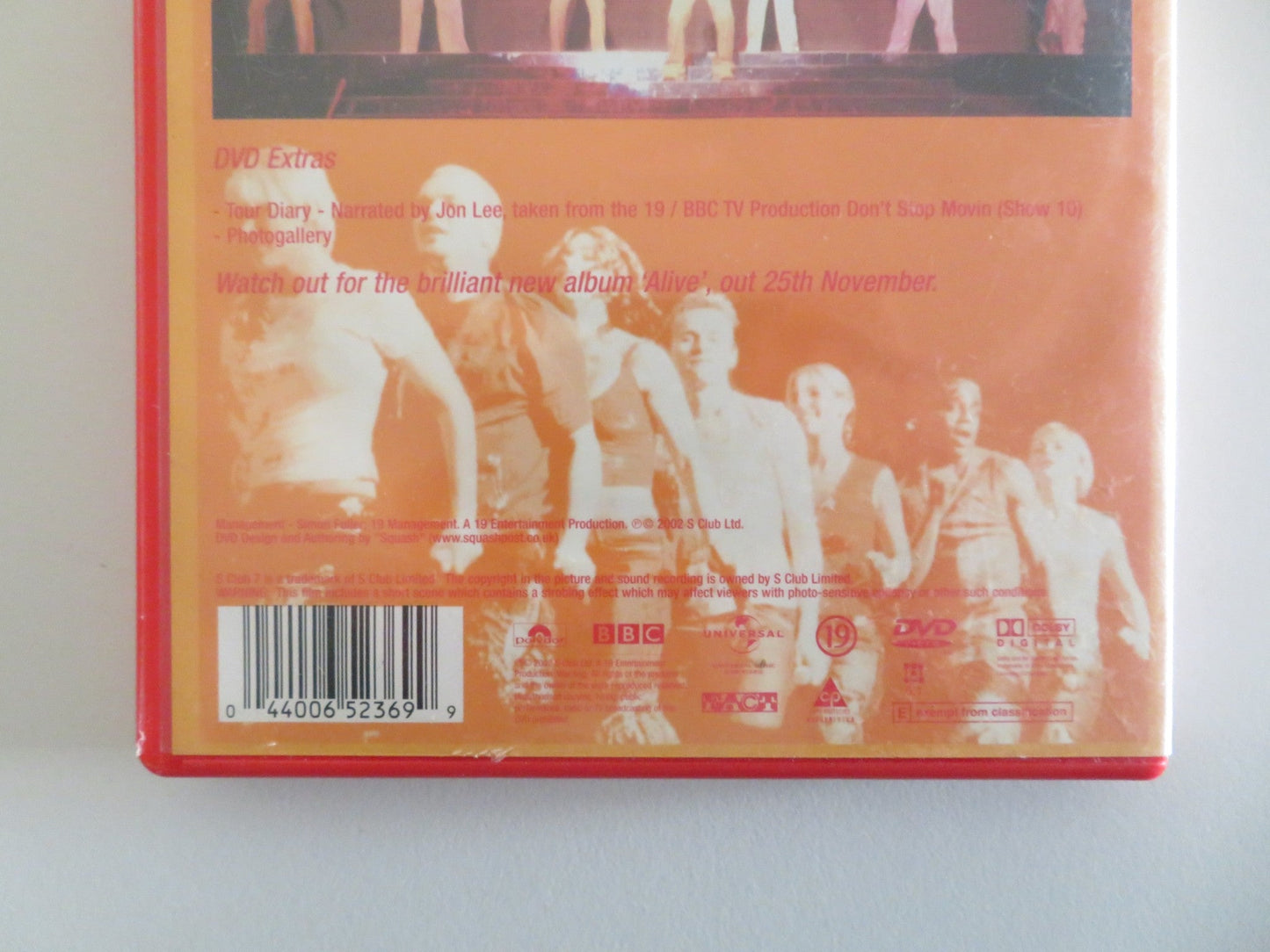 S CLUB 7: CARNIVAL (DVD) RACHEL STEVENS HANNAH SPEARRITT 2002 REGION 2 - Rendezvous Cinema