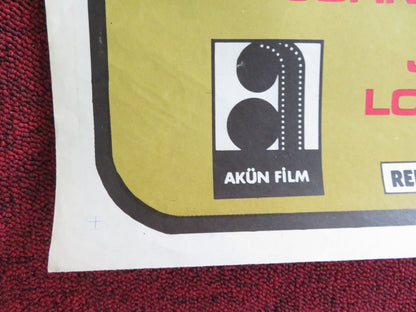 SADDLE THE WIND TURKISH POSTER ROLLED JOHN CASSAVETTES ROBERT TAYLOR R1970s Rendezvous Cinema Movie posters