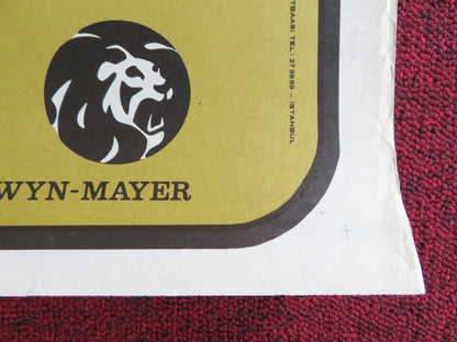 SADDLE THE WIND TURKISH POSTER ROLLED JOHN CASSAVETTES ROBERT TAYLOR R1970s Rendezvous Cinema Movie posters