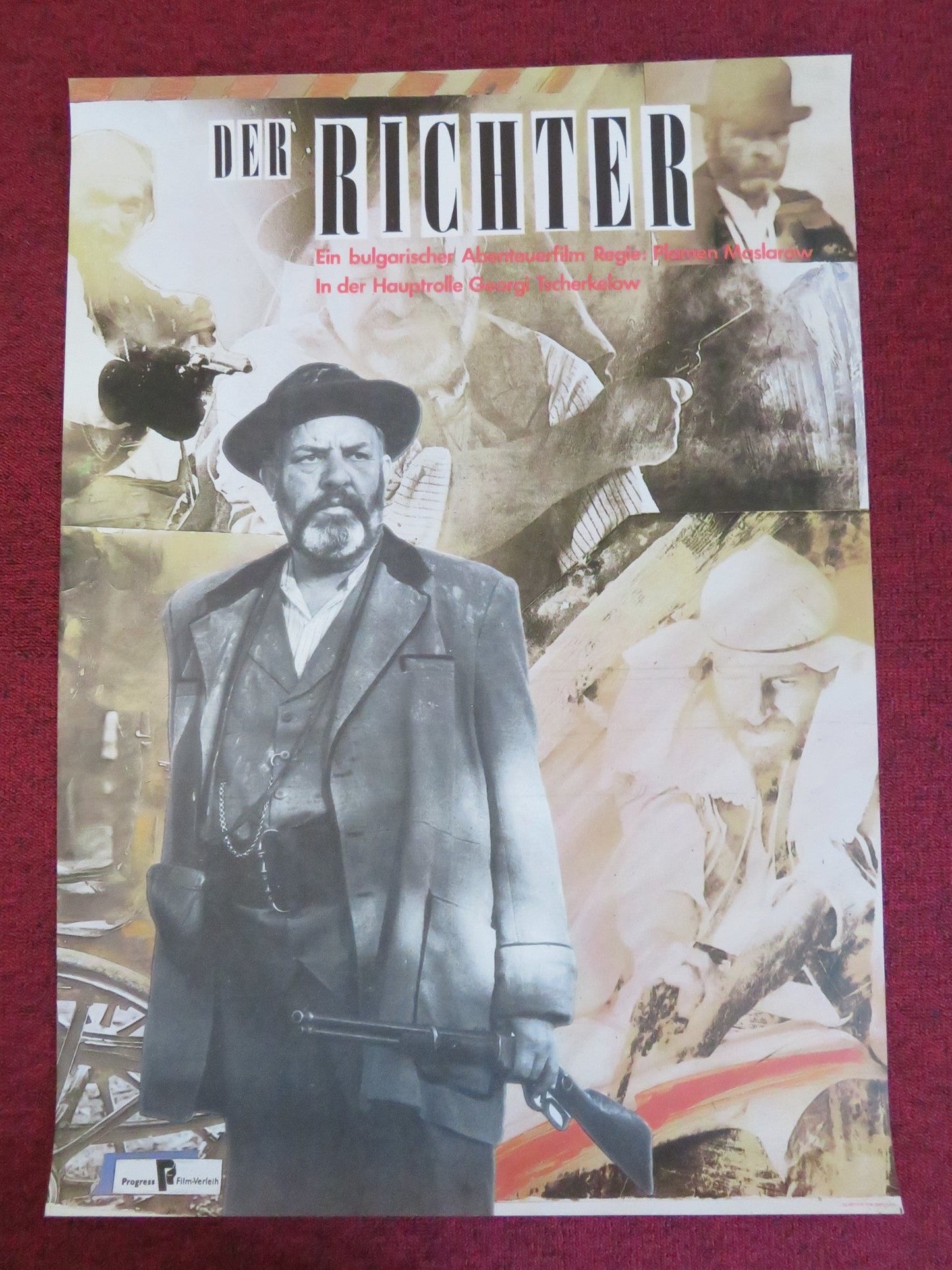 SADIYATA GERMAN POSTER ROLLED GEORGI CHERKELOV DJOKO ROSIC TZAKO DACHEV 1986 Rendezvous Cinema Movie posters