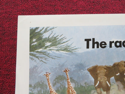 SAFARI 3000 FOLDED US ONE SHEET POSTER STOCKARD CHANNING DAVID CARRADINE 1982 Rendezvous Cinema Movie posters