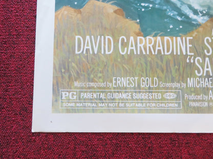 SAFARI 3000 FOLDED US ONE SHEET POSTER STOCKARD CHANNING DAVID CARRADINE 1982 Rendezvous Cinema Movie posters