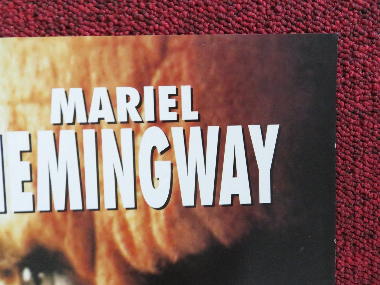 SAFE HOUSE / ROAD ENDS VHS VIDEO POSTER DENNIS HOPPER PETER COYOTE 1997 Rendezvous Cinema Movie posters