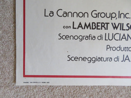 SAHARA ITALIAN 2 FOGLIO POSTER CANNON BROOKE SHIELDS LAMBERT WILSON 1983 Rendezvous Cinema Movie posters