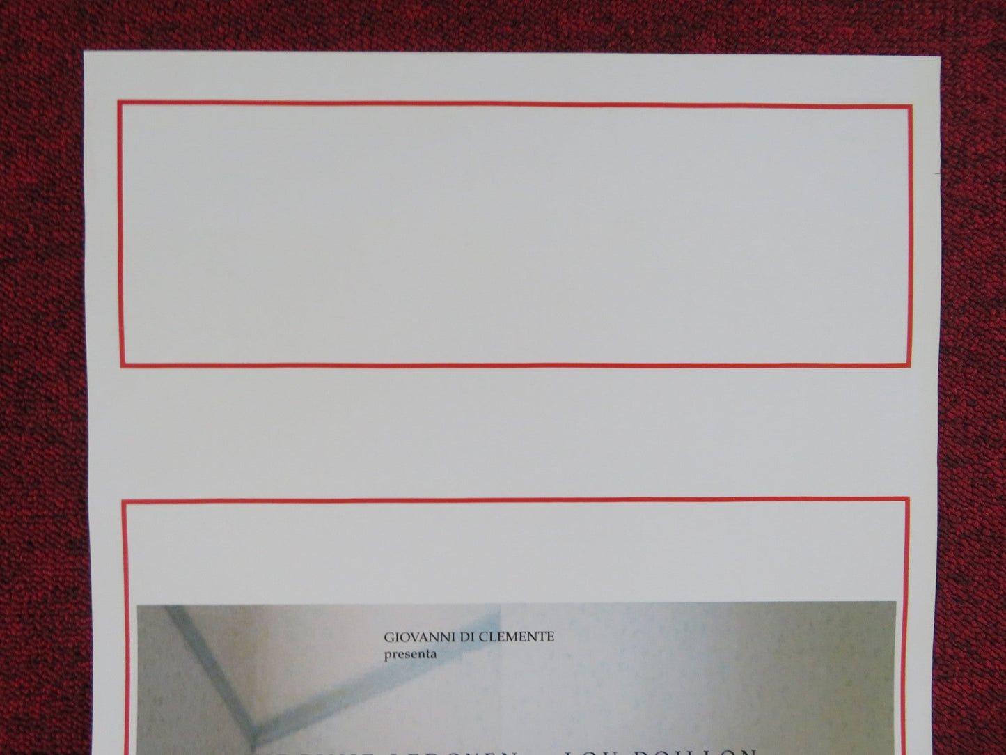 SAINT ANGE ITALIAN LOCANDINA POSTER VIRGINIE LEDOYEN LOU DOILLON 2005 Rendezvous Cinema Movie posters