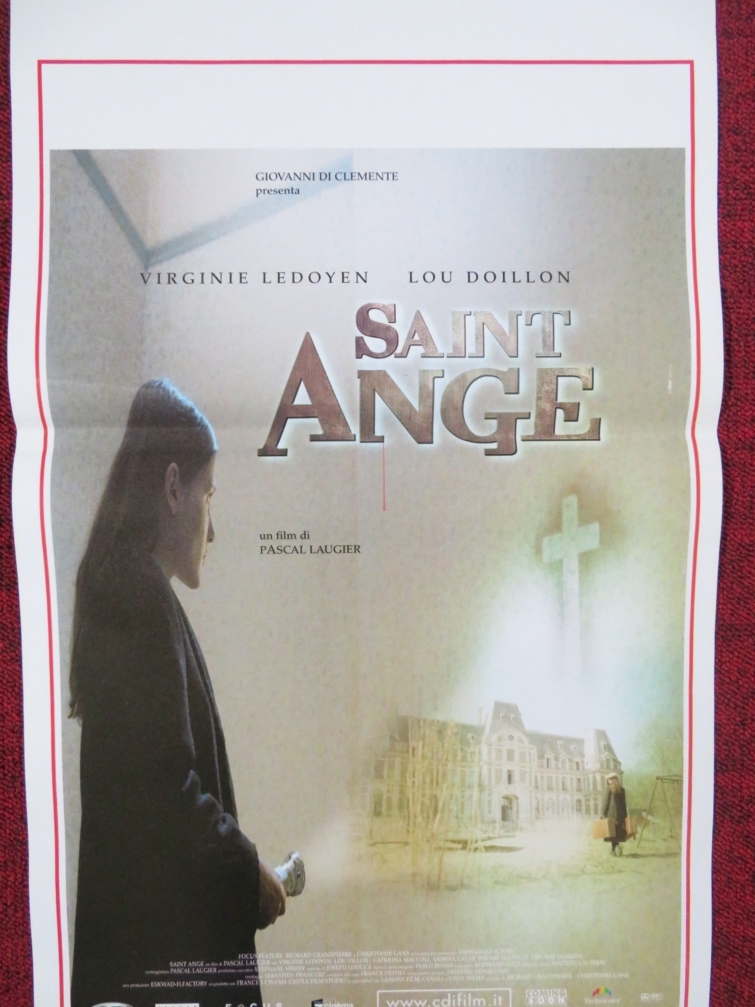 SAINT ANGE ITALIAN LOCANDINA POSTER VIRGINIE LEDOYEN LOU DOILLON 2005 Rendezvous Cinema Movie posters