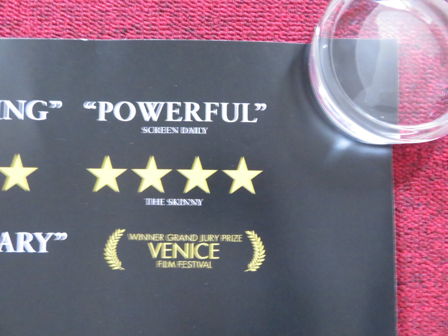 SAINT OMER UK QUAD ROLLED POSTER KAYIJE KAGAME GUSLAGIE MALANDA 2022 Rendezvous Cinema Movie posters