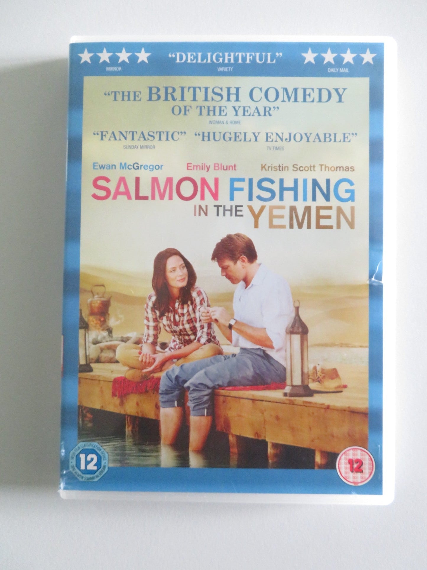 SALMON FISHING IN THE YEMEN (DVD) EWAN MCGREGOR EMILY BLUNT 2011 REGION 2 Rendezvous Cinema Movie posters