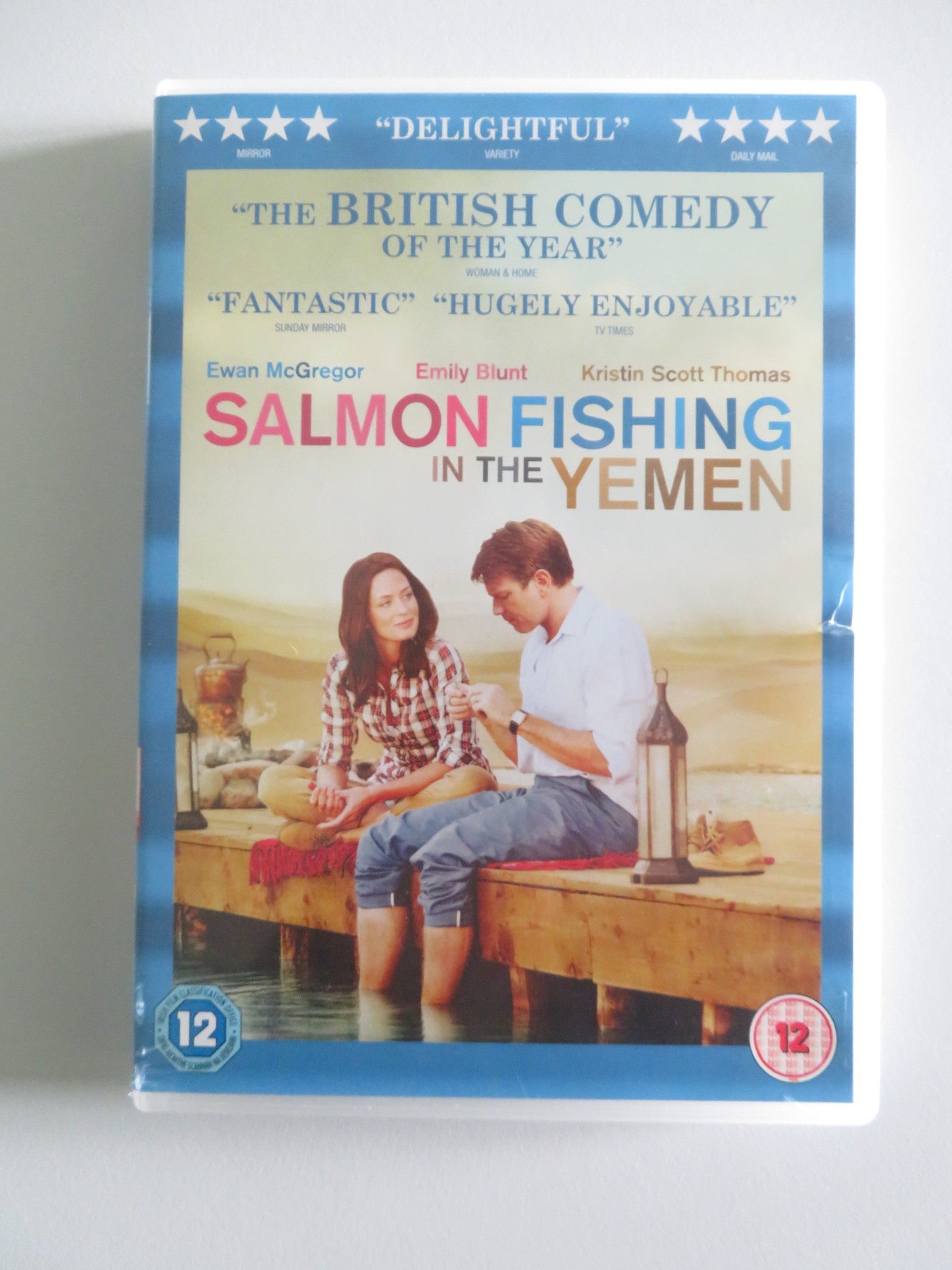 SALMON FISHING IN THE YEMEN (DVD) EWAN MCGREGOR EMILY BLUNT 2011 REGION 2 Rendezvous Cinema Movie posters