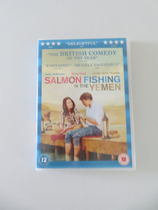 Salmon Fishing in the Yemen (DVD) Ewan McGregor Emily Blunt 2012 Region 2 Movie posters