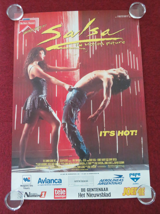 SALSA FRENCH POSTER ROLLED CANNON DRACO ROSA RODNEY HARVEY 1988 Movie posters