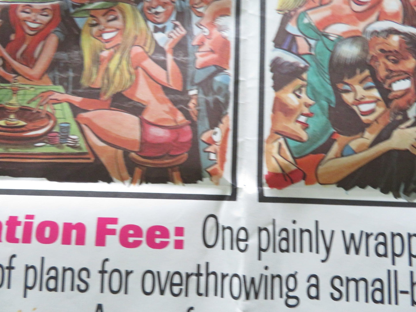 SALT AND PEPPER FOLDED US ONE SHEET POSTER SAMMY DAVIS JR. PETER LAWFORD 1968 Rendezvous Cinema Movie posters