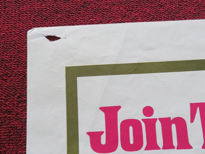 SALT AND PEPPER FOLDED US ONE SHEET POSTER SAMMY DAVIS JR. PETER LAWFORD 1968 Rendezvous Cinema Movie posters