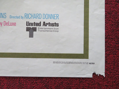 SALT AND PEPPER FOLDED US ONE SHEET POSTER SAMMY DAVIS JR. PETER LAWFORD 1968 Rendezvous Cinema Movie posters