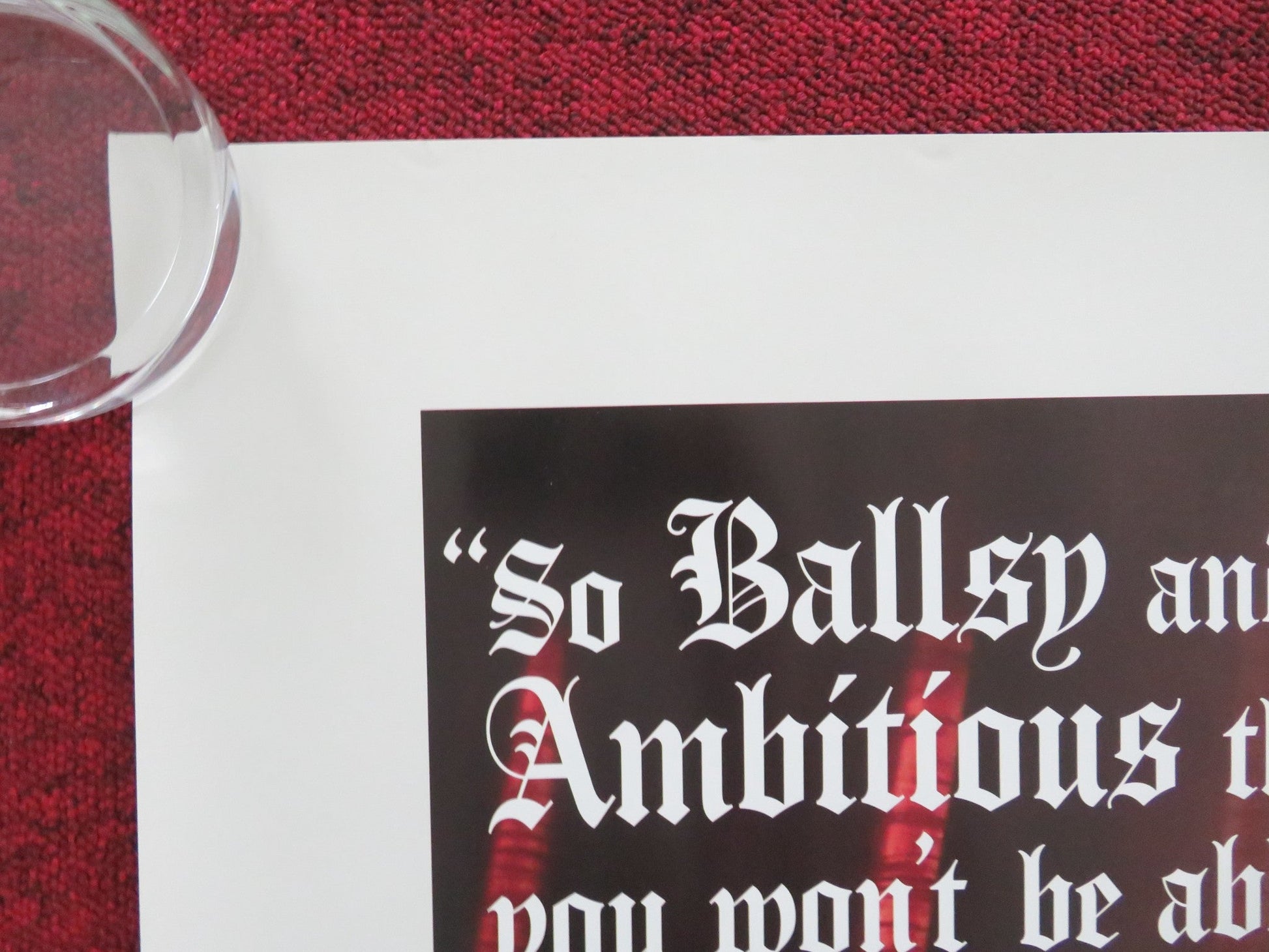 SALTBURN UK QUAD ROLLED POSTER BARRY KEOGHAN JACOB ELORDI 2023 Movie posters