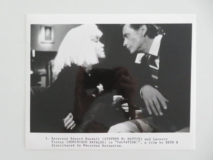 SALVATION! MOVIE STILL PHOTO LOT OF 5 STEPHEN MCHATTIE DOMINIQUE DAVALOS 1987 - Rendezvous Cinema