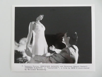 SALVATION! MOVIE STILL PHOTO LOT OF 5 STEPHEN MCHATTIE DOMINIQUE DAVALOS 1987 - Rendezvous Cinema