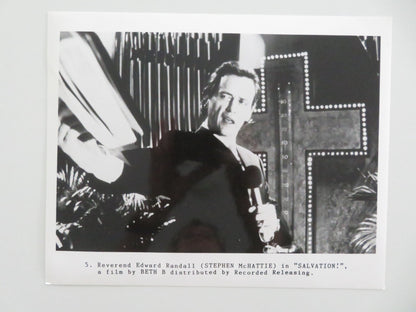 SALVATION! MOVIE STILL PHOTO LOT OF 5 STEPHEN MCHATTIE DOMINIQUE DAVALOS 1987 - Rendezvous Cinema