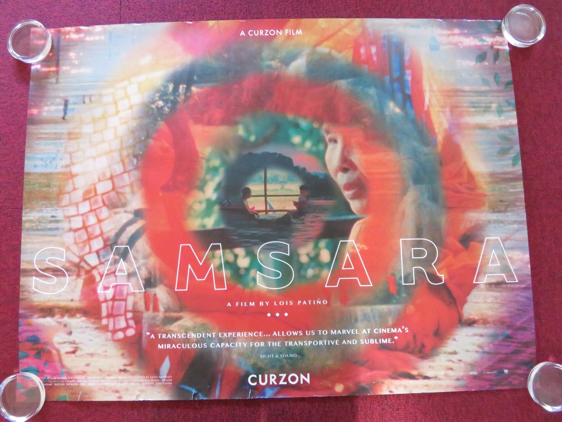 SAMSARA UK QUAD ROLLED POSTER AMID KEOMANY TOUMOR XIONG 2023 Rendezvous Cinema Movie posters