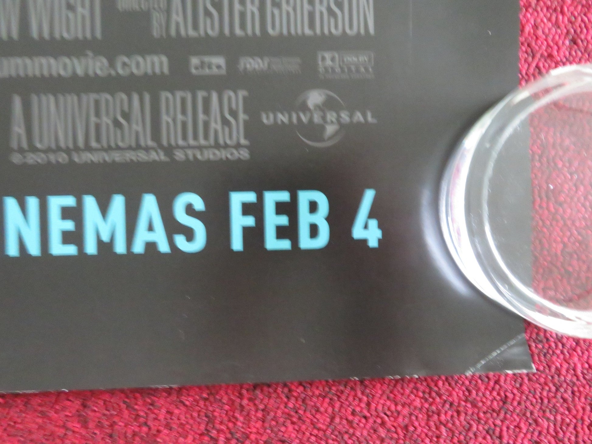 SANCTUM UK QUAD ROLLED POSTER RICHARD ROXBURGH IAN GRUFFUDD 2011 Movie posters