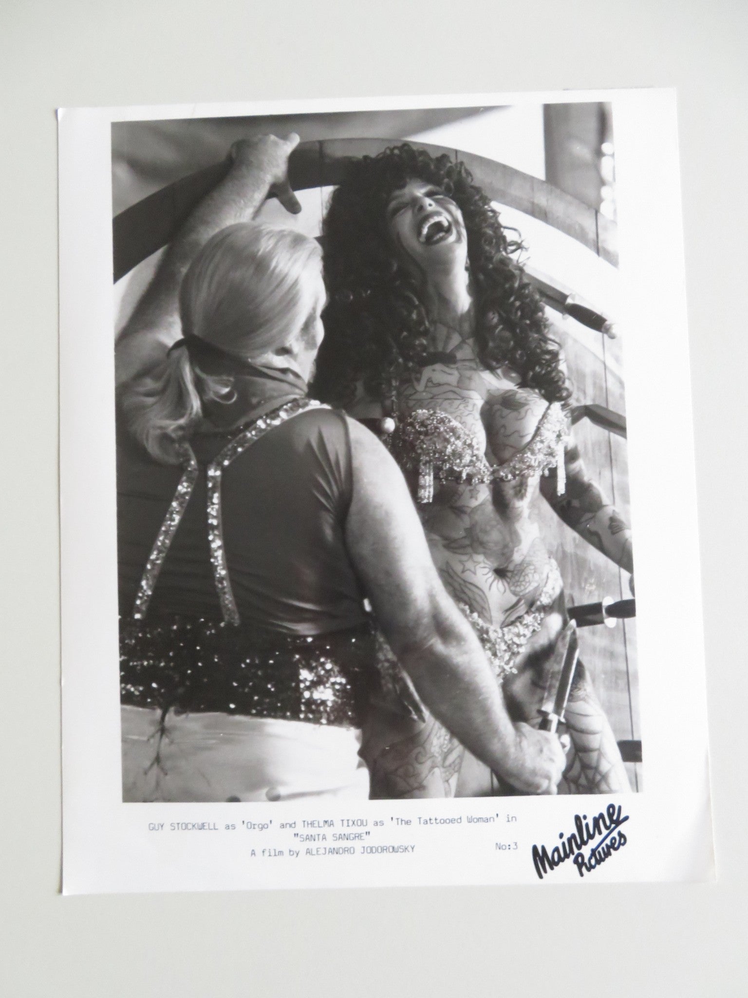 SANTA SANGRE MOVIE STILL PHOTO LOT OF 6 AXEL JODOROWSKY BLANCA GUERRA 1989 - Rendezvous Cinema