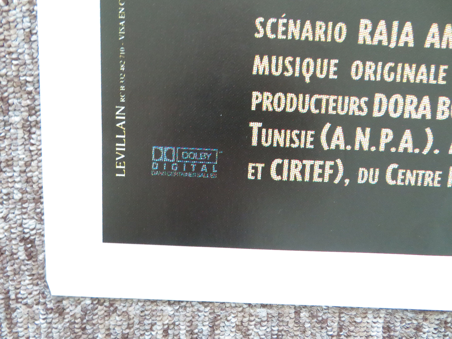 Satin Rouge French Grande Poster Hiam Abbass Hend El Fahem 2002 Movie posters