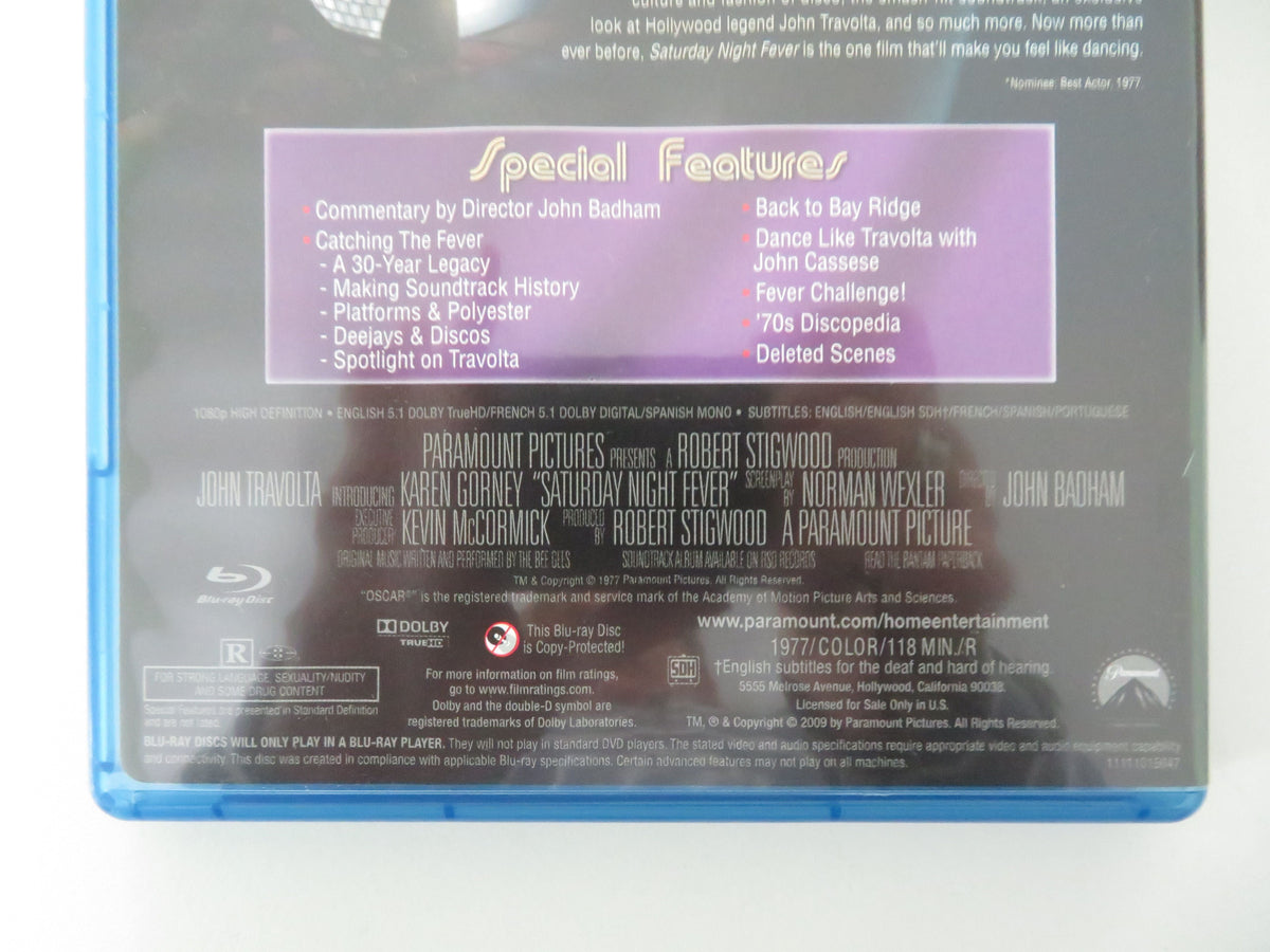 Saturday Night Fever - Special Collector's Edition (BLU-RAY) John Travolta 1977 Movie posters