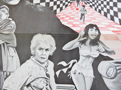 SAVAGE INTRUDER US TRI FOLDED ONE SHEET ROLLED POSTER MIRIAM HOPKINS 1970 Rendezvous Cinema Movie posters