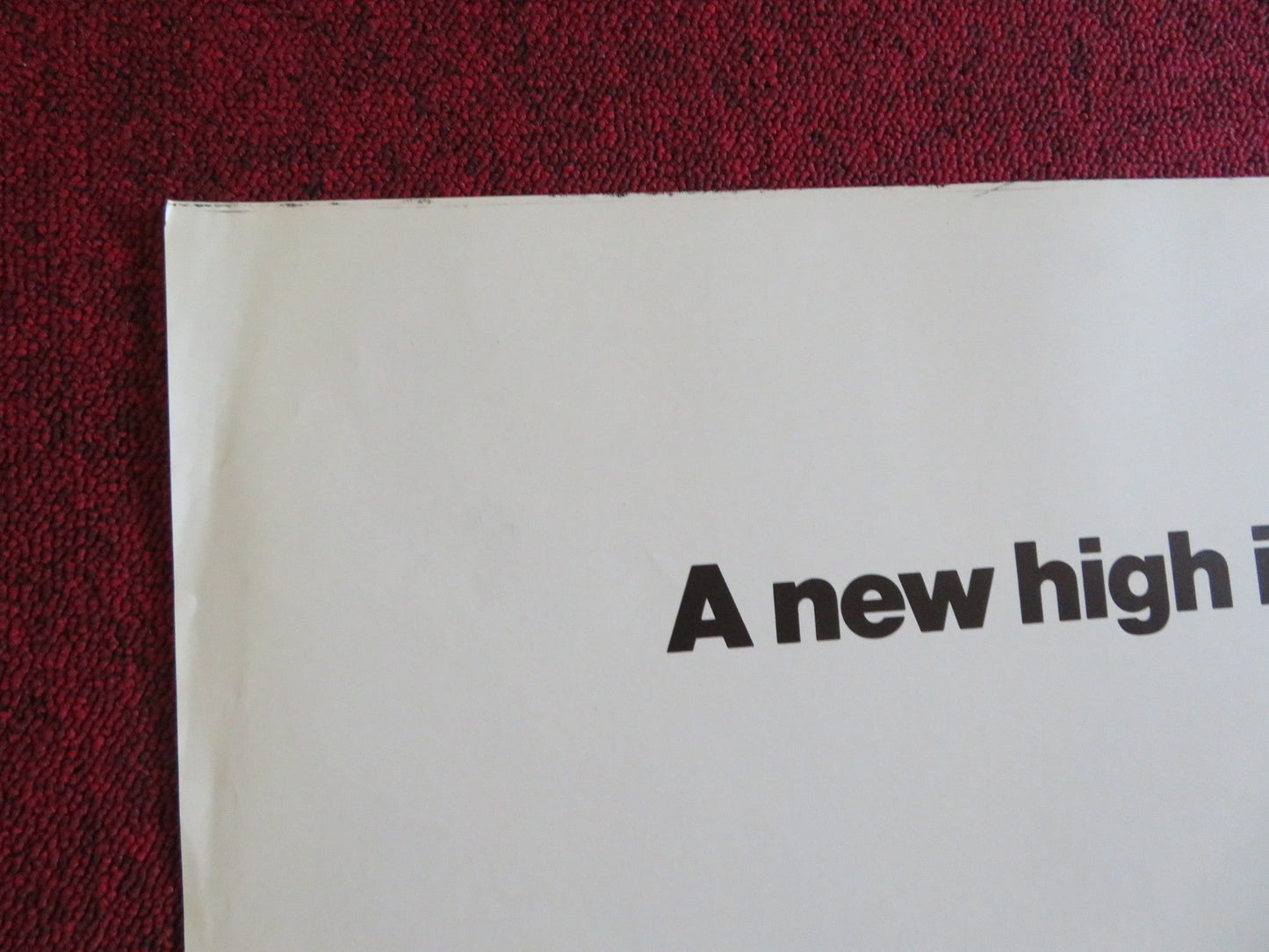 SAVAGE INTRUDER US TRI FOLDED ONE SHEET ROLLED POSTER MIRIAM HOPKINS 1970 Rendezvous Cinema Movie posters