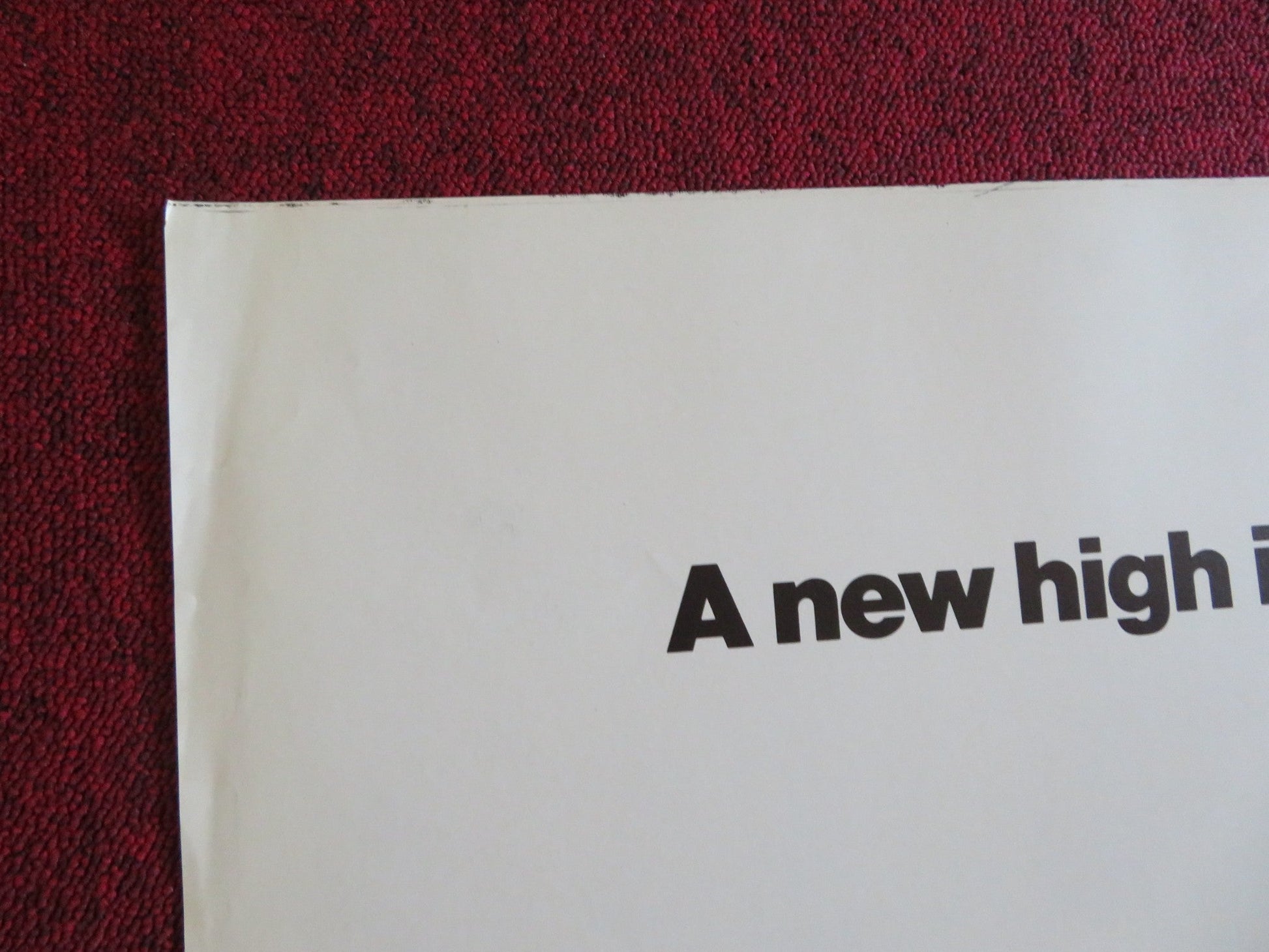 SAVAGE INTRUDER US TRI FOLDED ONE SHEET ROLLED POSTER MIRIAM HOPKINS 1970 Rendezvous Cinema Movie posters