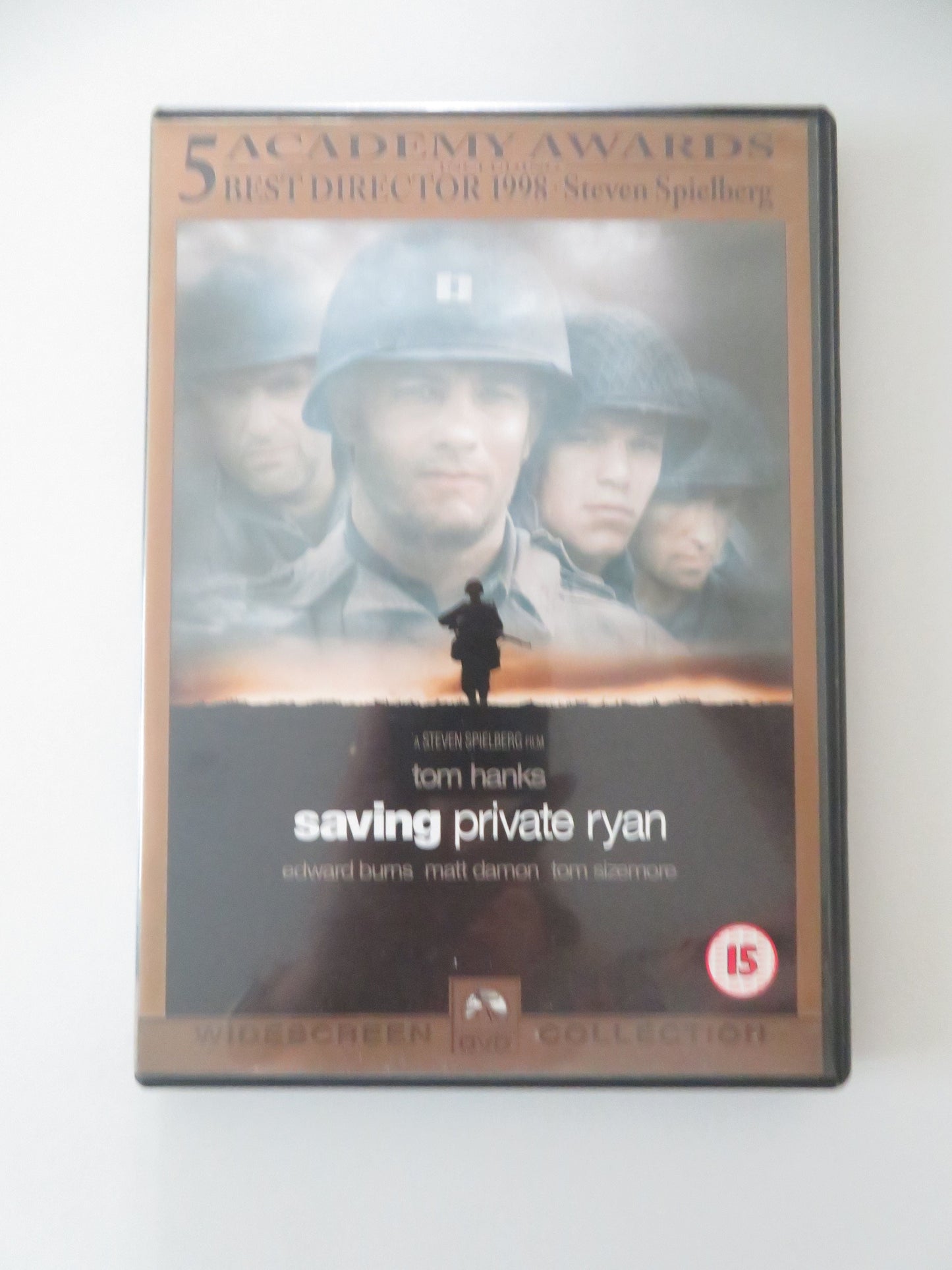 Saving Private Ryan (DVD) Tom Hanks Matt Damon Tom Sizemore 1998 Region 2 Movie posters