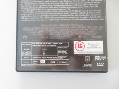 Saving Private Ryan (DVD) Tom Hanks Matt Damon Tom Sizemore 1998 Region 2 Movie posters
