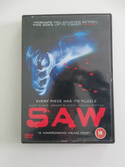 SAW (DVD) CARY ELWES DANNY GLOVER 2004 REGION 2 Movie posters