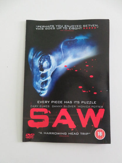 SAW (DVD) CARY ELWES DANNY GLOVER 2004 REGION 2 Movie posters