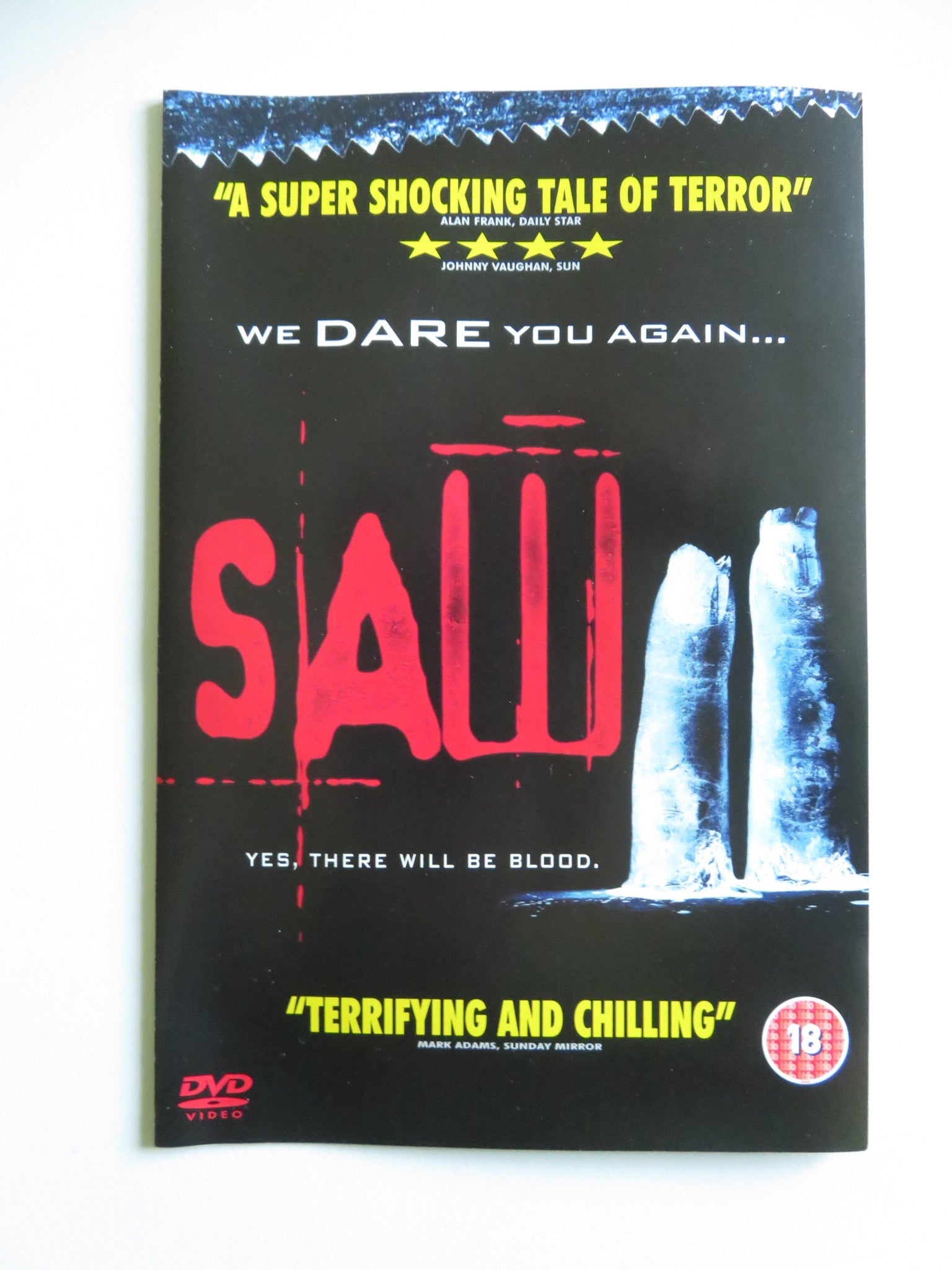 SAW II (DVD) TOBIN BELL SHAWNEE SMITH 2005 REGION 2 - Rendezvous Cinema