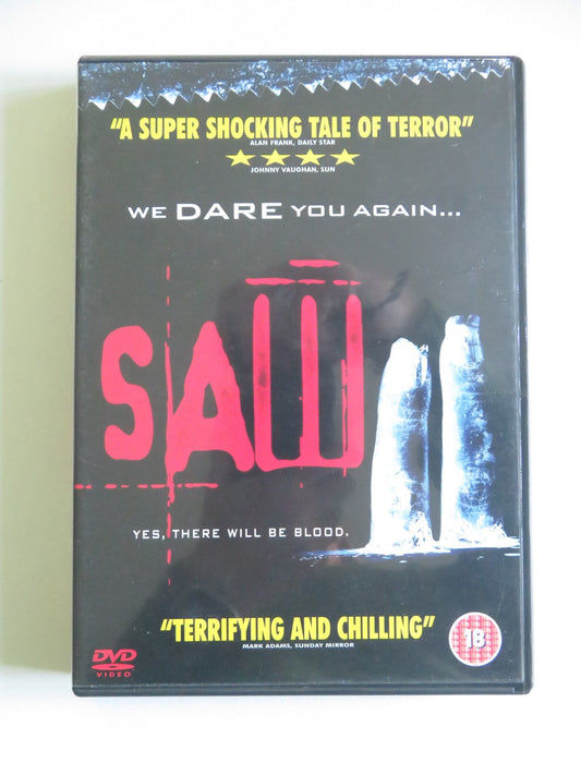 SAW II (DVD) TOBIN BELL SHAWNEE SMITH 2005 REGION 2 - Rendezvous Cinema