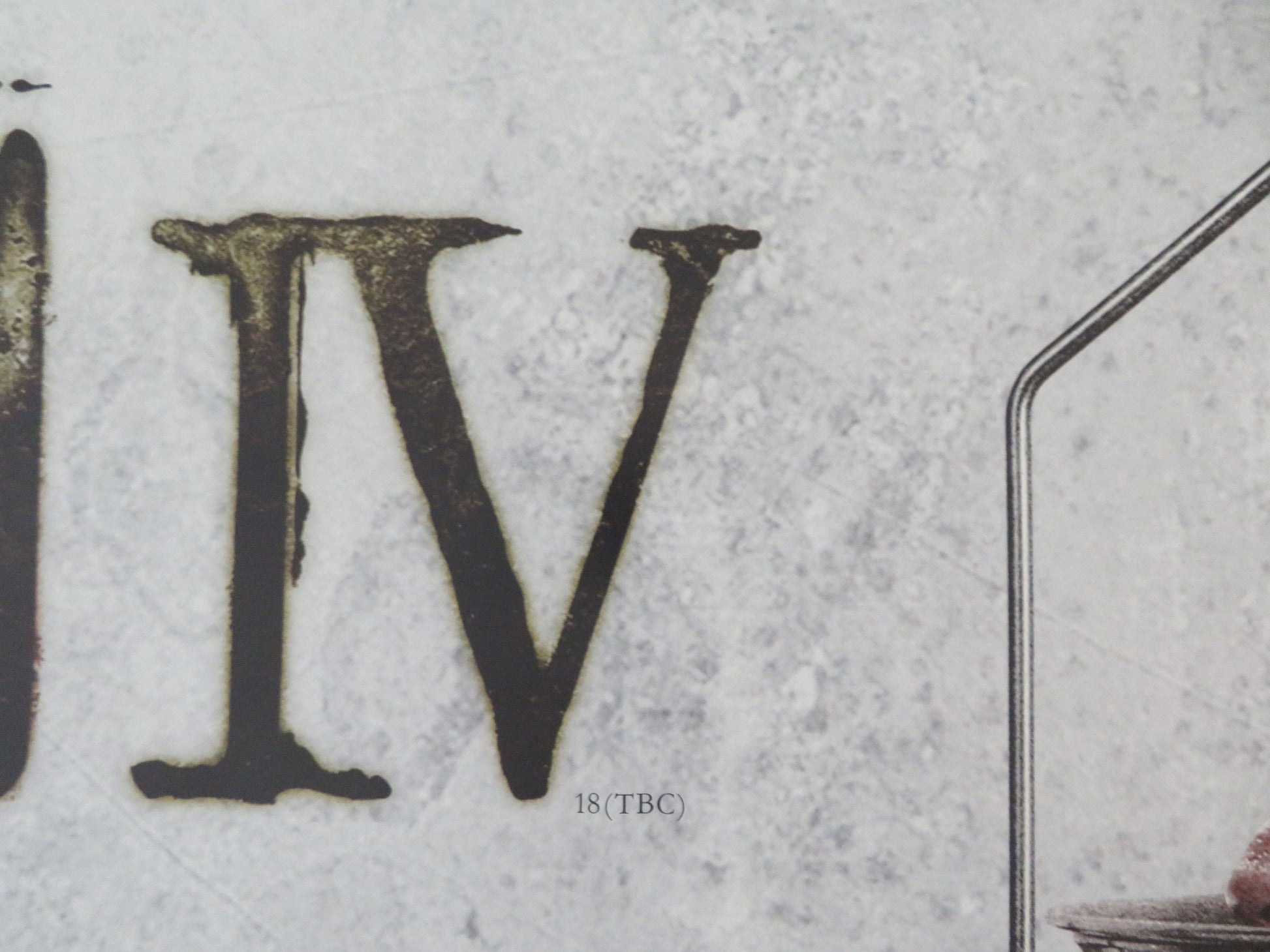 Saw IV UK Quad Rolled Poster Tobin Bell Scott Patterson Louis Ferreira 2007 Movie posters