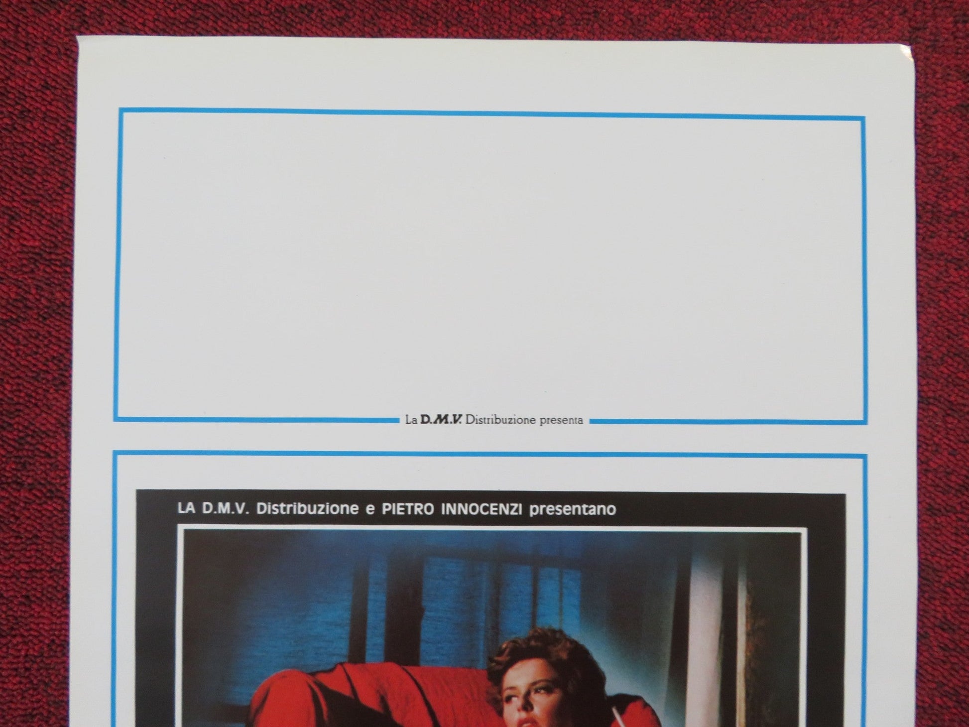 SCANDALOUS GILDA ITALIAN LOCANDINA POSTER MONICA GUERRITORE GABRIELE LAVIA 1985 Rendezvous Cinema Movie posters