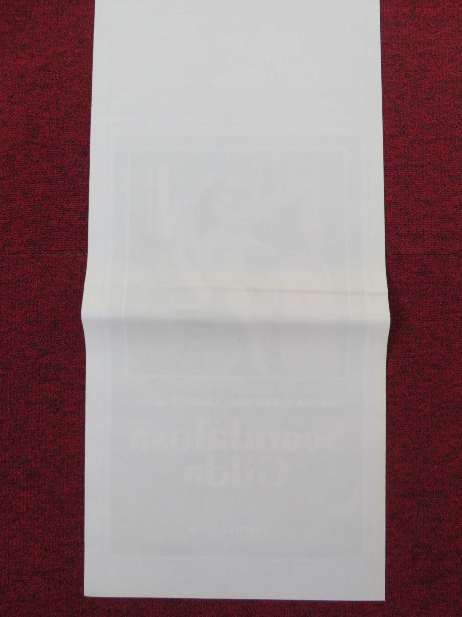 SCANDALOUS GILDA ITALIAN LOCANDINA POSTER MONICA GUERRITORE GABRIELE LAVIA 1985 Rendezvous Cinema Movie posters