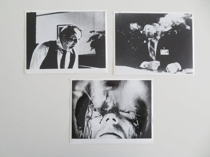 SCANNERS - A MOVIE STILL PHOTO LOT OF 3 PATRICK MCGOOHAN JENNIFER O'NEILL 1981 Movie posters