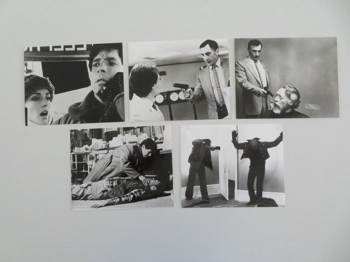 SCANNERS - B MOVIE STILL PHOTO LOT OF 5 STEPHEN LACK PATRICK MCGOOHAN 1981 Movie posters