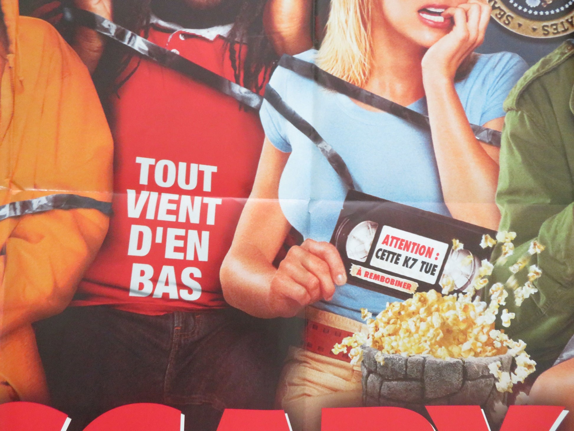 Scary Movie 3 French Grande Poster Pamela Anderson Charlie Sheen 2003 Movie posters