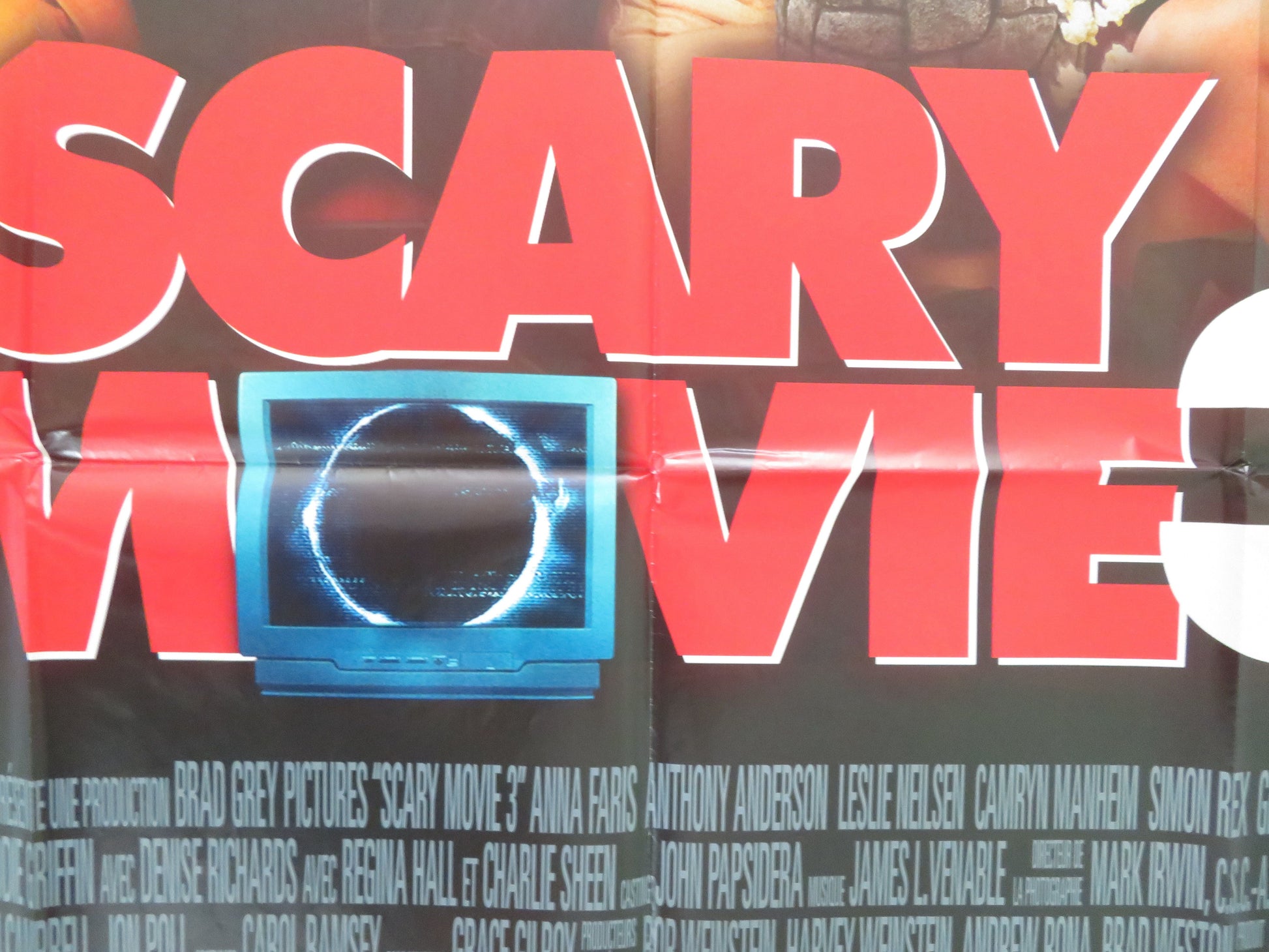 Scary Movie 3 French Grande Poster Pamela Anderson Charlie Sheen 2003 Movie posters