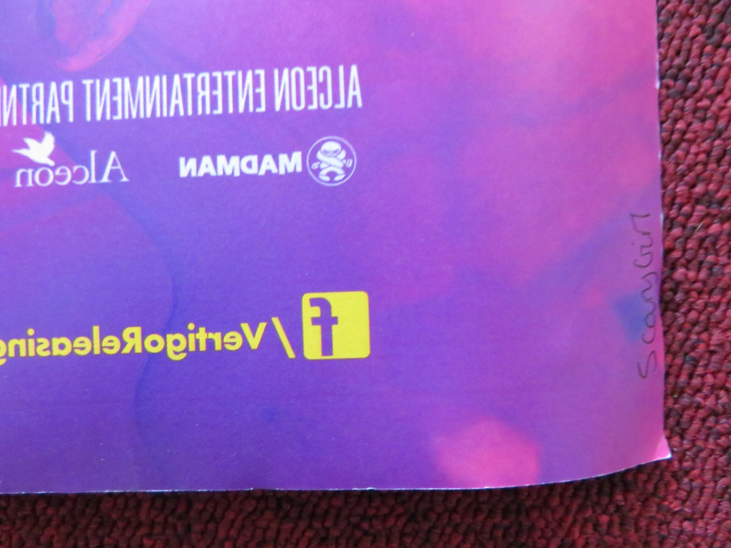 SCARYGIRL UK QUAD ROLLED POSTER SAM NEILL TIM MINCHIN 2023 Rendezvous Cinema Movie posters